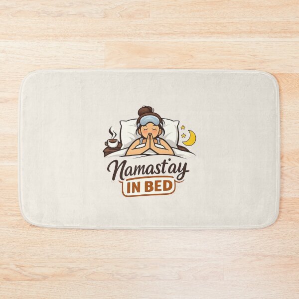 Item preview, Namast’ay in Bed designed and sold by musthavewords.