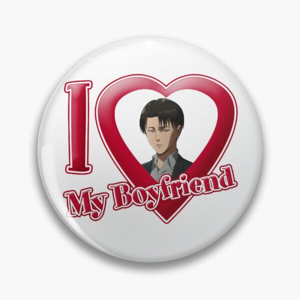 Item preview, Attack On Titan - Levi Ackerman - I Love My Boyfriend (3) designed and sold by AtheaWH.