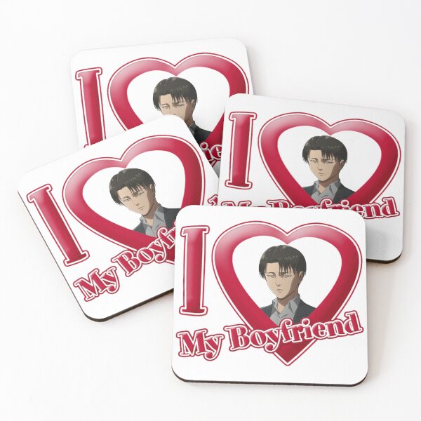 Item preview, Attack On Titan - Levi Ackerman - I Love My Boyfriend (3) designed and sold by AtheaWH.