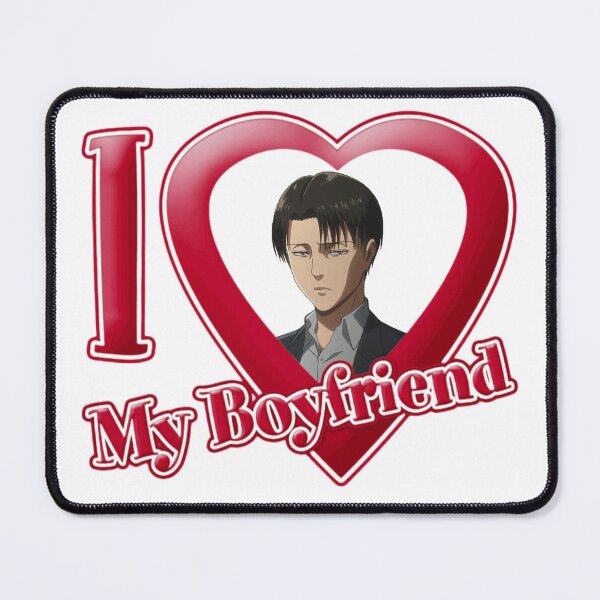Item preview, Attack On Titan - Levi Ackerman - I Love My Boyfriend (3) designed and sold by AtheaWH.