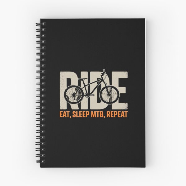 Item preview, Ride Eat Sleep MTB Repeat Bicycle Mountain Bike Lovers  designed and sold by AquaKiev.