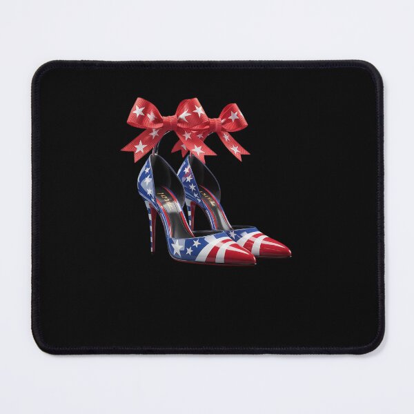 Item preview, Cute Trump Girl High Heel Stilettos American Flag Trump designed and sold by FadeOfThrone.