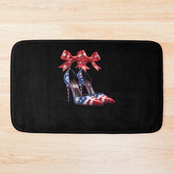 Item preview, Cute Trump Girl High Heel Stilettos American Flag Trump designed and sold by FadeOfThrone.