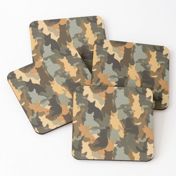 Item preview, Cute Army Cat Camo Pattern  - Valentines Gifts For Men designed and sold by RoyalStarsPatts.