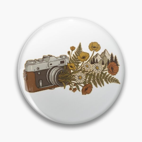 Item preview, Vintage Retro Camera and Wildlife designed and sold by Stickers à gogo.