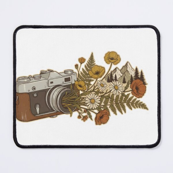 Item preview, Vintage Retro Camera and Wildlife designed and sold by Stickers à gogo.