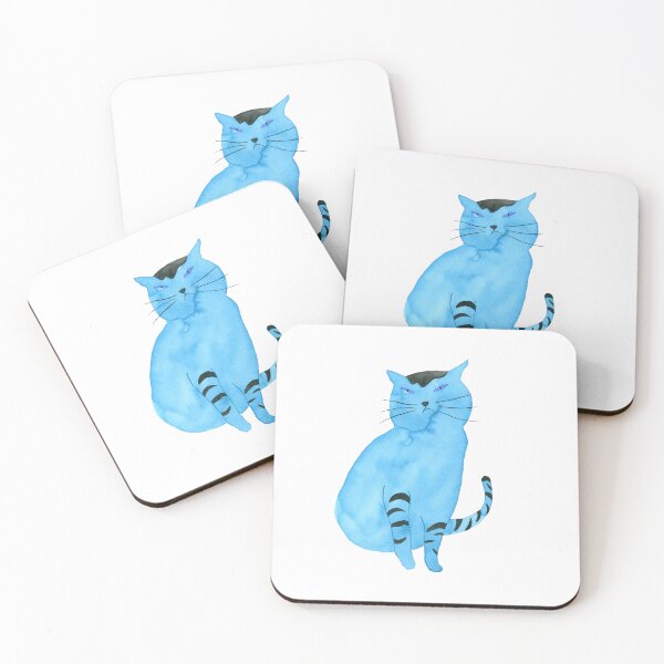 Item preview, Blue Cat designed and sold by blushwilder.
