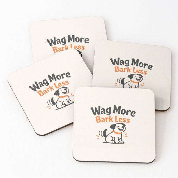Item preview, Wag More, Bark Less designed and sold by musthavewords.