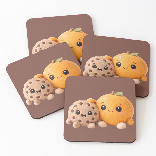 Item preview, Plush cookies and orange. designed and sold by elegantpaterns.