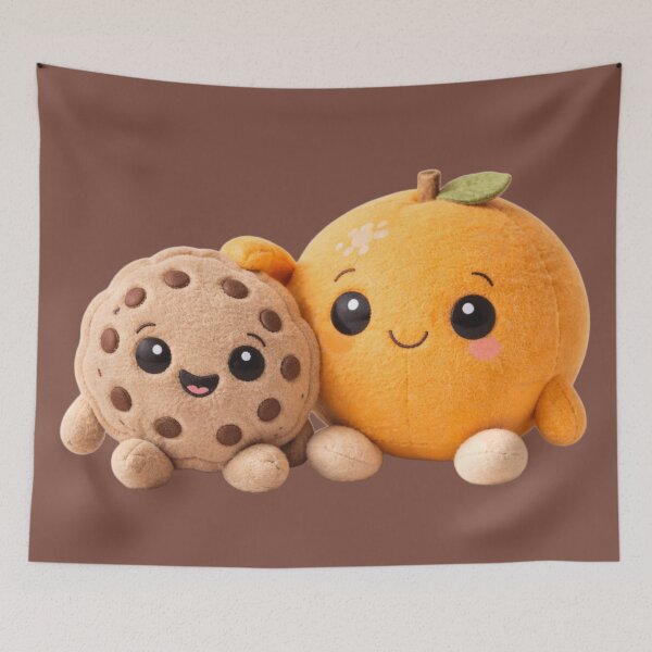 Item preview, Plush cookies and orange. designed and sold by elegantpaterns.
