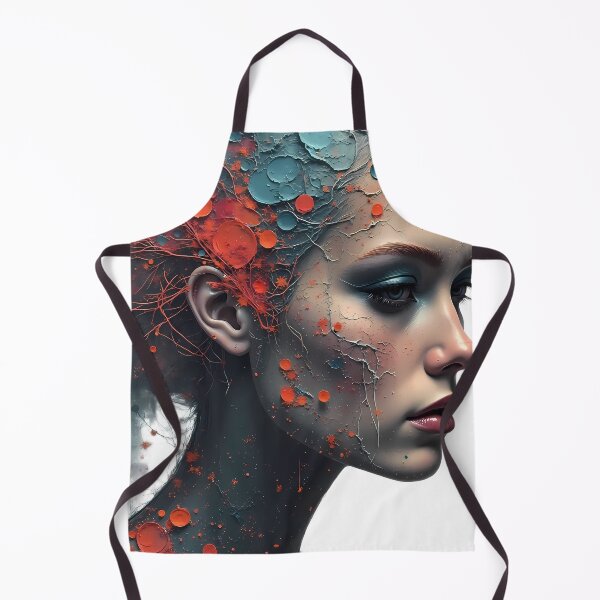 Item preview, Woman Vivid Expressions Passion Arts Graphics Colors designed and sold by ART ATTACK ZONE.