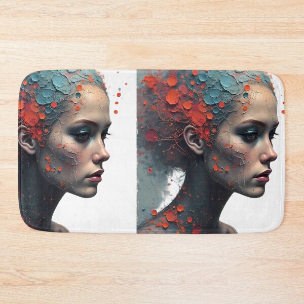 Item preview, Woman Vivid Expressions Passion Arts Graphics Colors designed and sold by ART ATTACK ZONE.