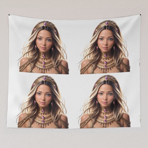 Item preview, She Vivid Expressions Passion Arts Graphics Colors designed and sold by ART ATTACK ZONE.