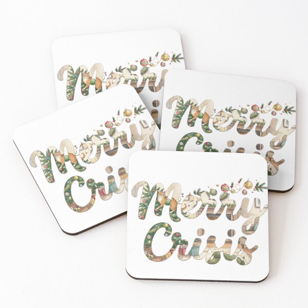 Item preview, Merry Crisis Cat Lover Gift - Funny Holiday Text designed and sold by TeezOfMadness.