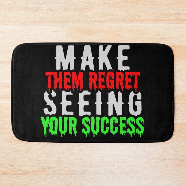 Item preview, Make Them Regret Seeing Your Success – Motivational Quote Streetwear Design designed and sold by ArtVibe-Ties.