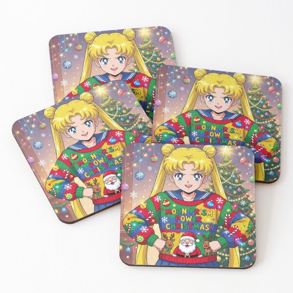 Item preview, Sailor Moon Ugly Christmas Sweater designed and sold by Solace Sparkles.