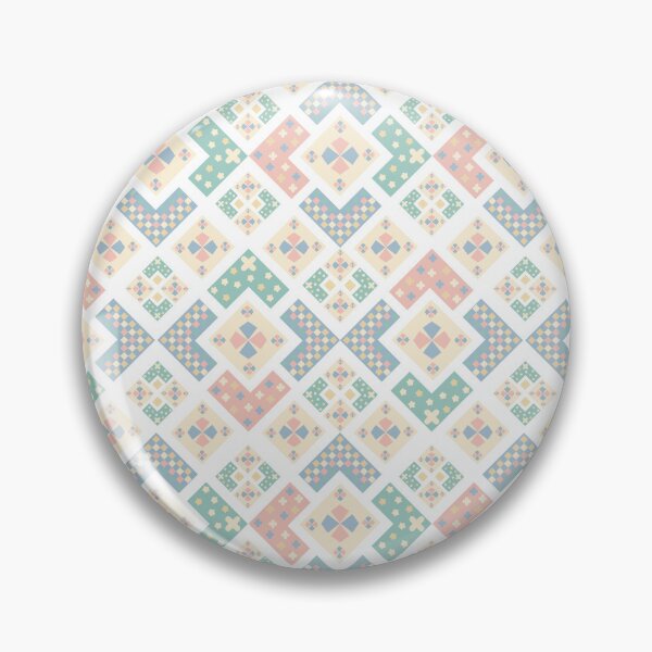 Item preview, Pastel Geometric Seamless Pattern with Stars and Checks designed and sold by CosmoPixelArts.