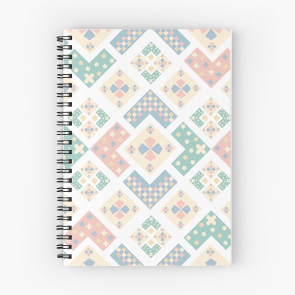 Item preview, Pastel Geometric Seamless Pattern with Stars and Checks designed and sold by CosmoPixelArts.