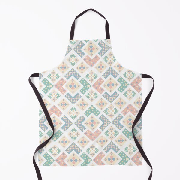 Item preview, Pastel Geometric Seamless Pattern with Stars and Checks designed and sold by CosmoPixelArts.