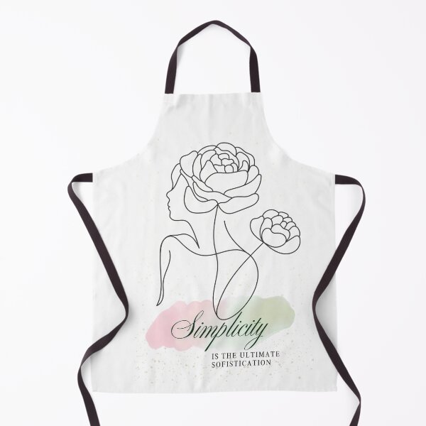 Item preview, Minimalist Line Art Woman and Rose - "Simplicity is the Ultimate Sophistication" designed and sold by Best-Arch900.
