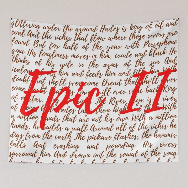 Item preview, Hadestown Lyrics designed and sold by broadwaygirl142.