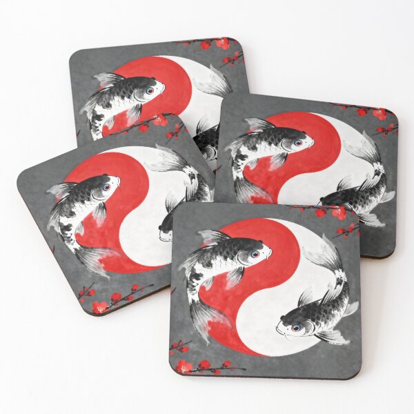 Item preview, Harmony of Yin & Yang: Koi Fish Elegance designed and sold by MHD.