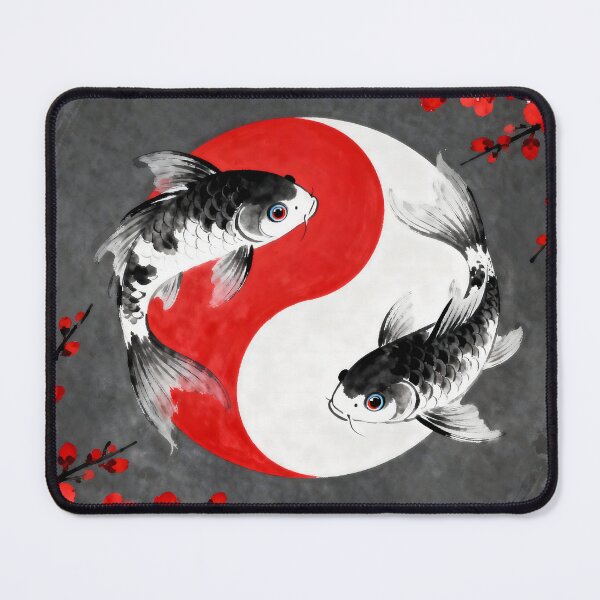 Item preview, Harmony of Yin & Yang: Koi Fish Elegance designed and sold by MHD.