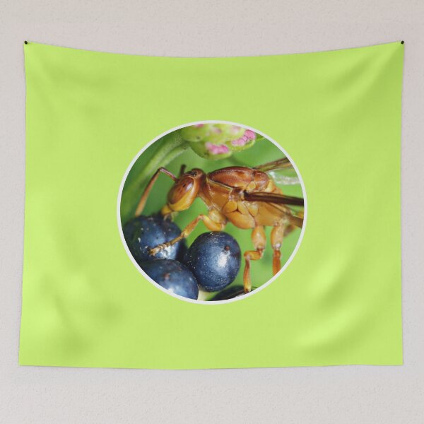 Item preview, Wasp and Berries  designed and sold by JacJaq.