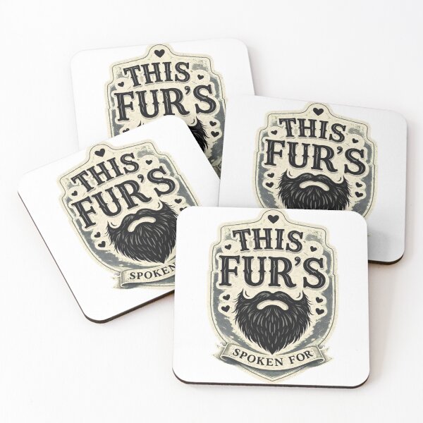 Item preview, This Fur’s Spoken For T-Shirt, Funny Beard Lover Gift, Married Bearded Man Humor Graphic Tee, Husband Valentine Shirt designed and sold by JoyBoyStudio1.