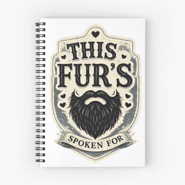 Item preview, This Fur’s Spoken For T-Shirt, Funny Beard Lover Gift, Married Bearded Man Humor Graphic Tee, Husband Valentine Shirt designed and sold by JoyBoyStudio1.