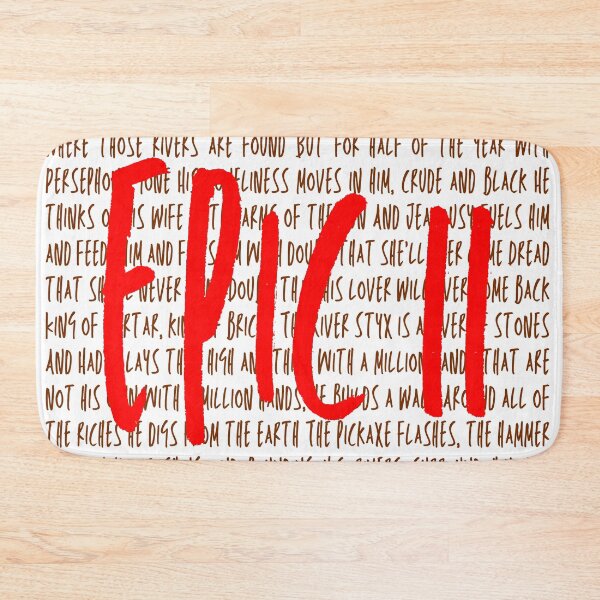 Item preview, Hadestown Lyrics designed and sold by broadwaygirl142.