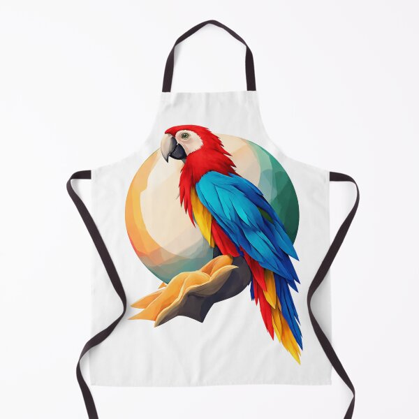 Item preview, Geometric Macaw Colorful Bird Art designed and sold by Aquima.