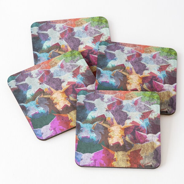 Item preview, Abstract pigs designed and sold by kinpirks.