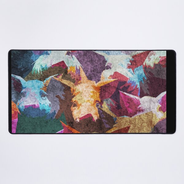 Item preview, Abstract pigs designed and sold by kinpirks.