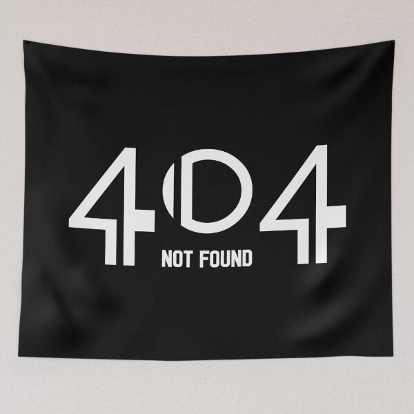 Item preview, 404 NOT FOUND, Unique designed and sold by villacreativa.