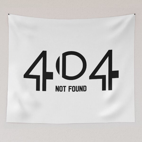 Item preview, 404 NOT FOUND, Unique designed and sold by villacreativa.