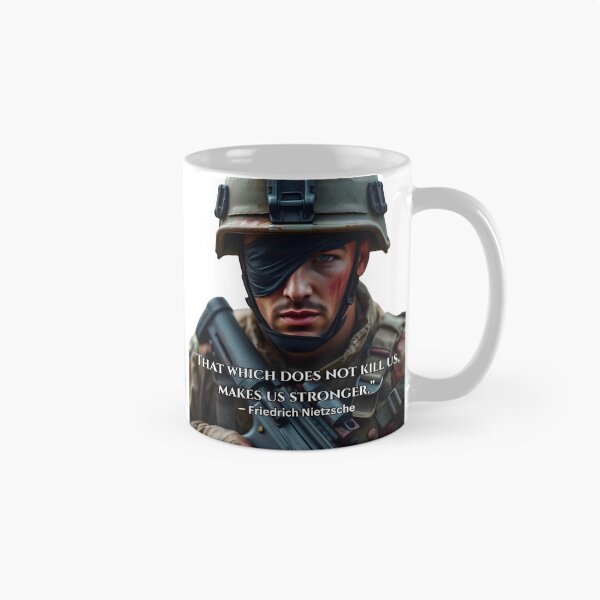 Item preview, “That which does not kill us, makes us stronger.” designed and sold by ArtOfWarTshirts.