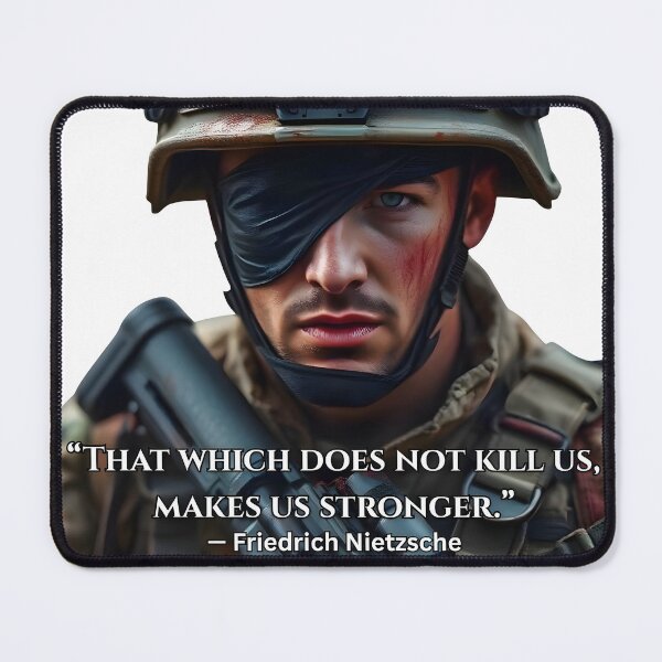Item preview, “That which does not kill us, makes us stronger.” designed and sold by ArtOfWarTshirts.
