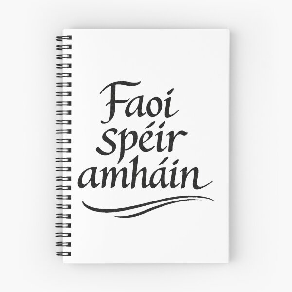 Item preview, Faoi spéir amháin – Irish Handwritten Phrase | Under One Sky designed and sold by bazstees54.