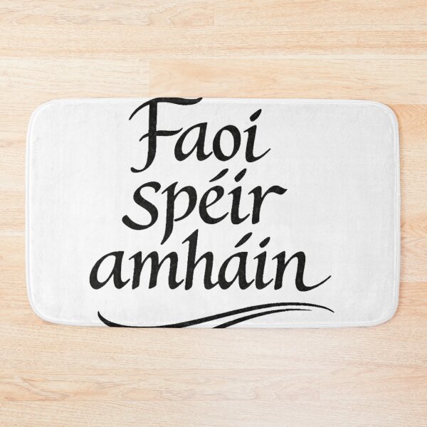 Item preview, Faoi spéir amháin – Irish Handwritten Phrase | Under One Sky designed and sold by bazstees54.