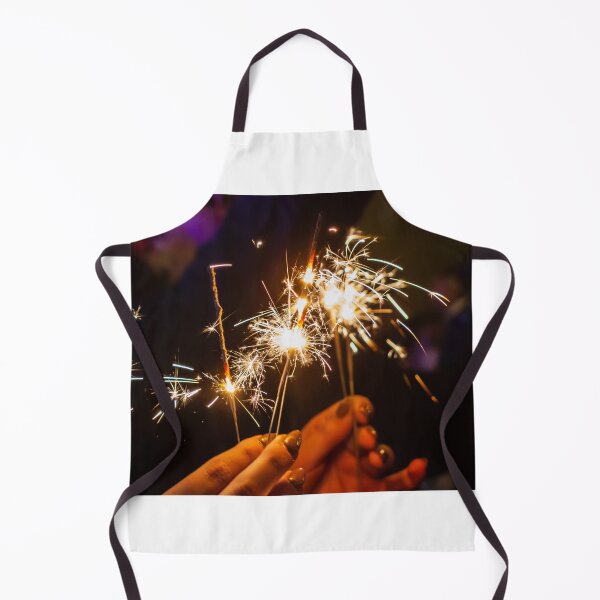 Item preview, Celebration With Sparklers At Night: Hands Holding Sparklers For Party Fun designed and sold by Nmallia.