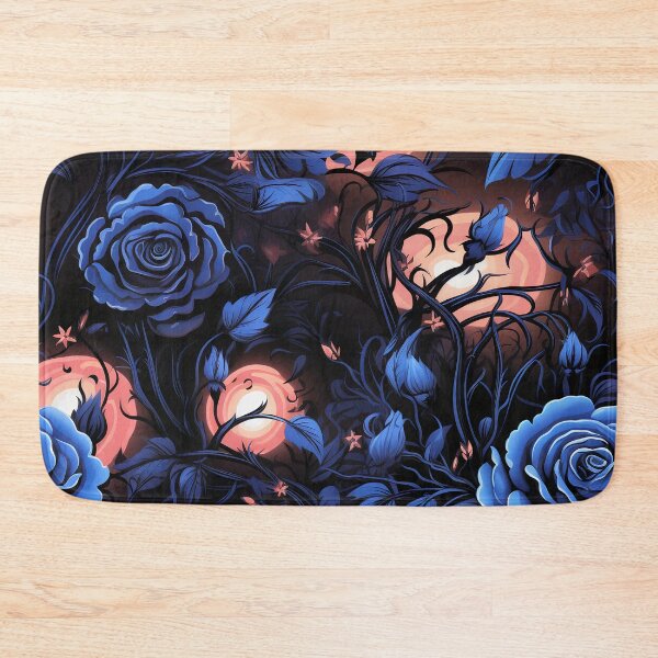 Item preview, Nightshade Bloom: Midnight Roses and Ethereal Glow designed and sold by CharlieDesings.
