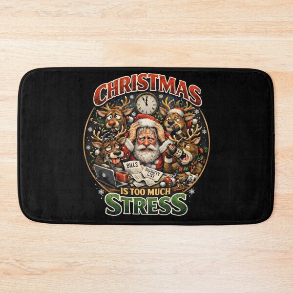 Item preview, Christmas Is Too Much Stress designed and sold by MojaveTradePost.