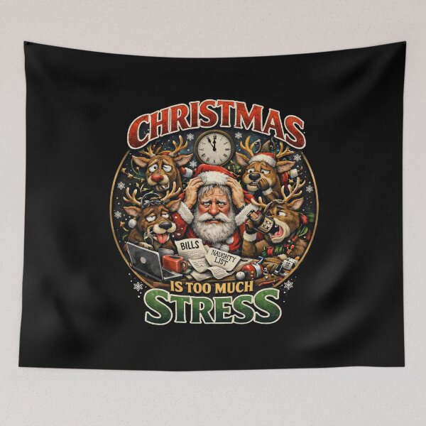 Item preview, Christmas Is Too Much Stress designed and sold by MojaveTradePost.