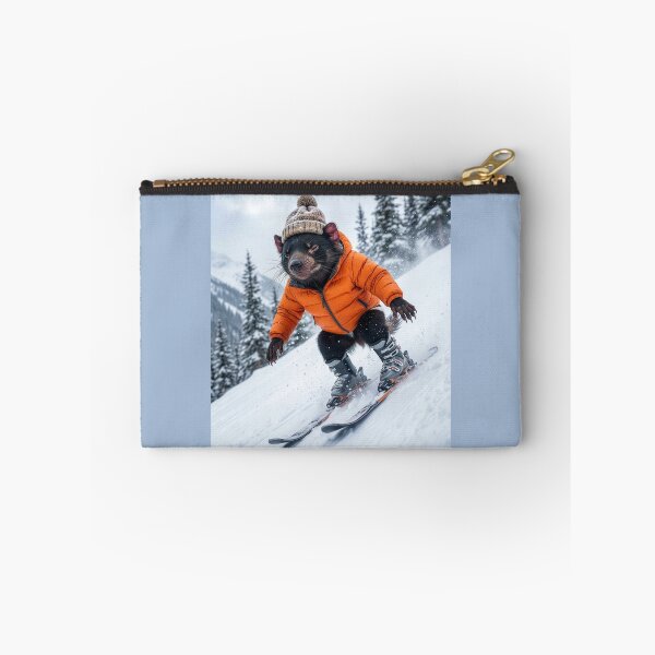 Item preview, Tasmanian Devil Shreds the Slopes designed and sold by Tridentulus.