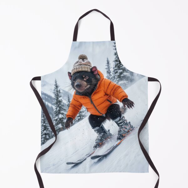 Item preview, Tasmanian Devil Shreds the Slopes designed and sold by Tridentulus.