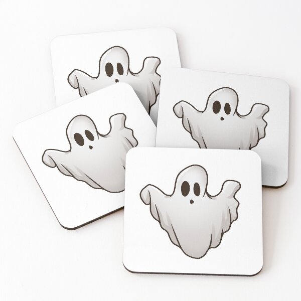 Item preview, Harmless Cute Ghost Holding Hands Up designed and sold by shockart-pl.