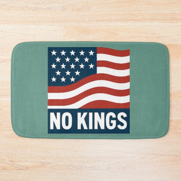 Item preview, "No Kings" slogan used in the US during mass protests designed and sold by JaroDesign2023.