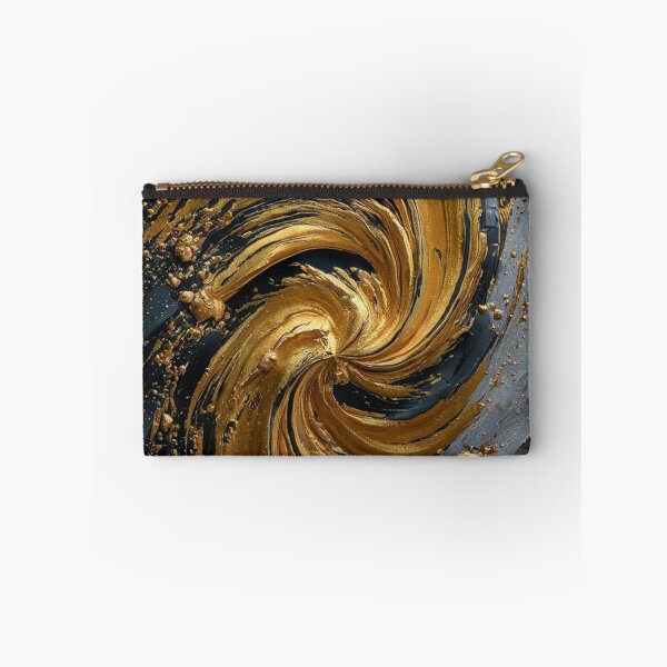 Item preview, Luxury Gold Black Marble Swirl Abstract designed and sold by Ed & Harmony.