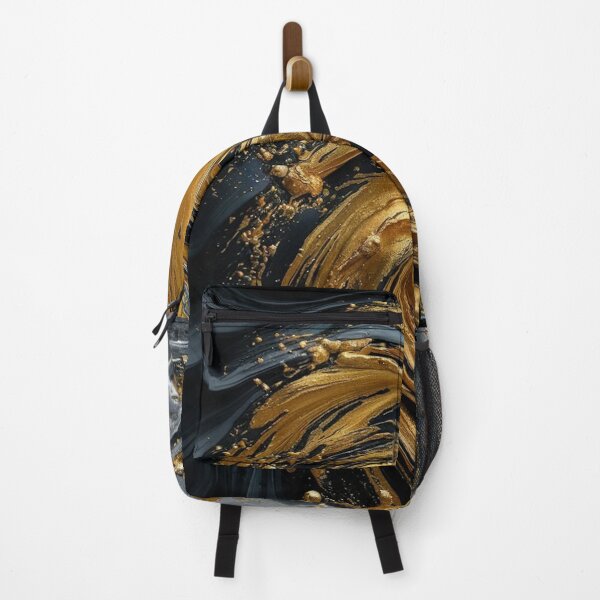 Item preview, Luxury Gold Black Marble Swirl Abstract designed and sold by Ed & Harmony.